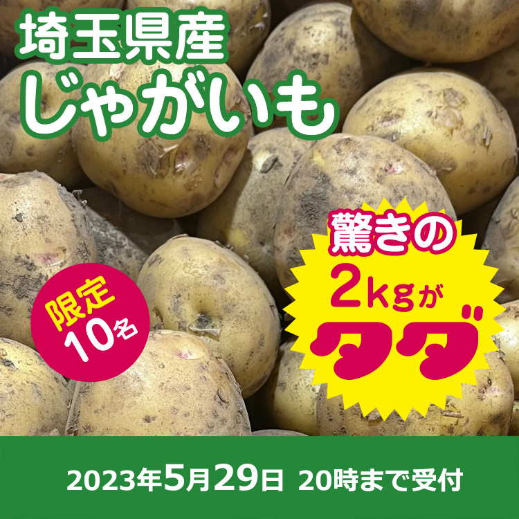 【プレゼント】じゃがいも2キロ