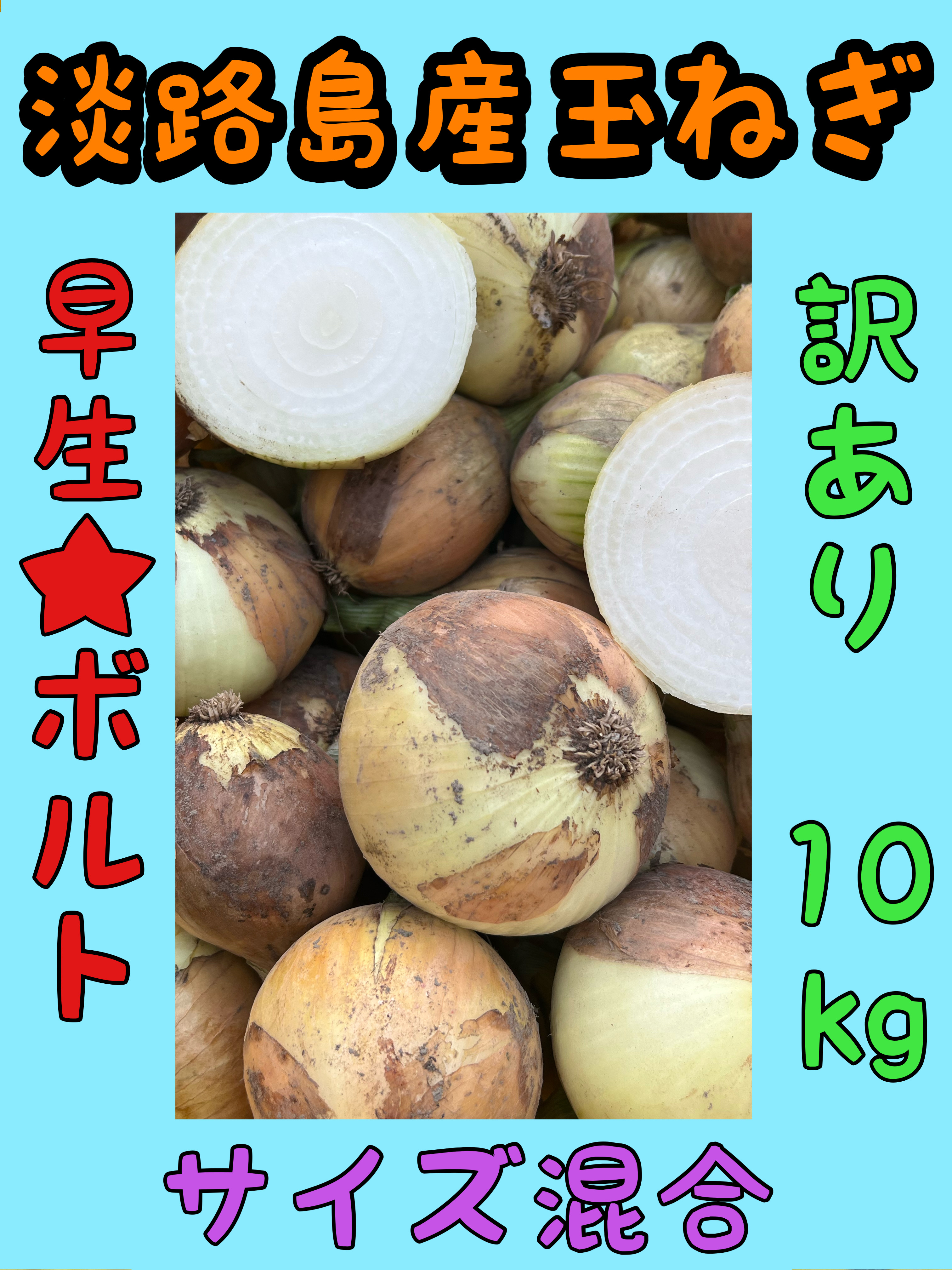 淡路島玉ねぎミニサイズ5キロ - 野菜