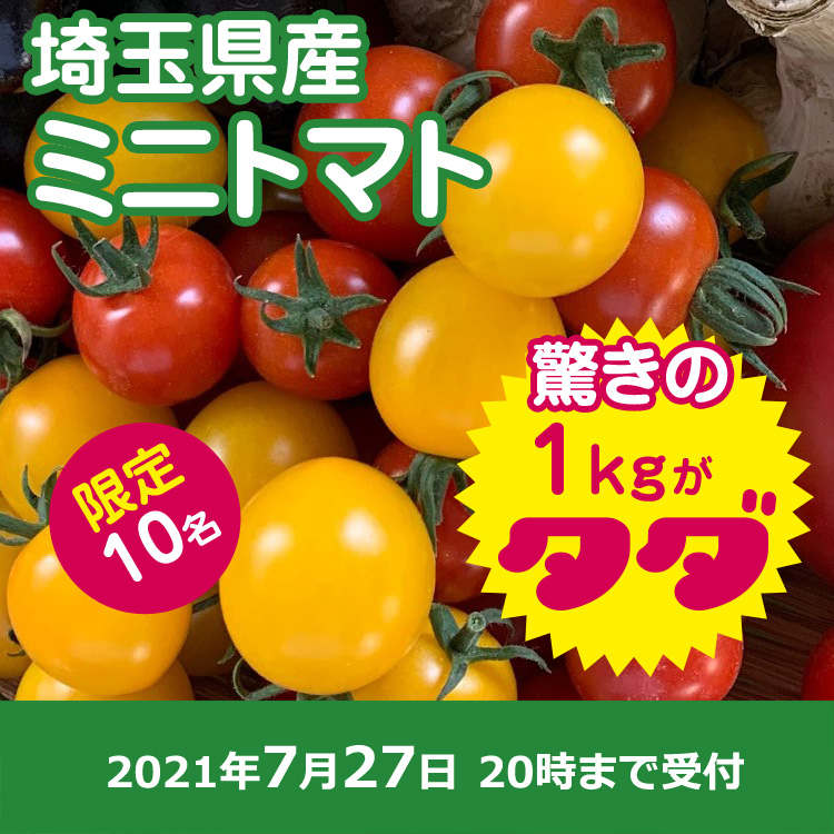 【プレゼント】カラフル・ミニトマト