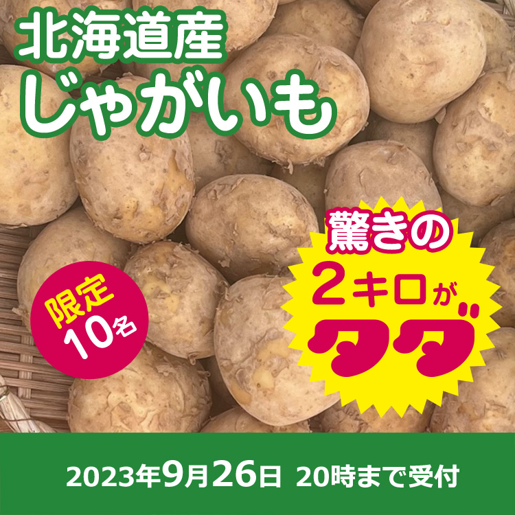 【プレゼント】北海道産じゃがいも2㎏